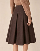 Women's Woven Polyester Skirt - RIHOAS