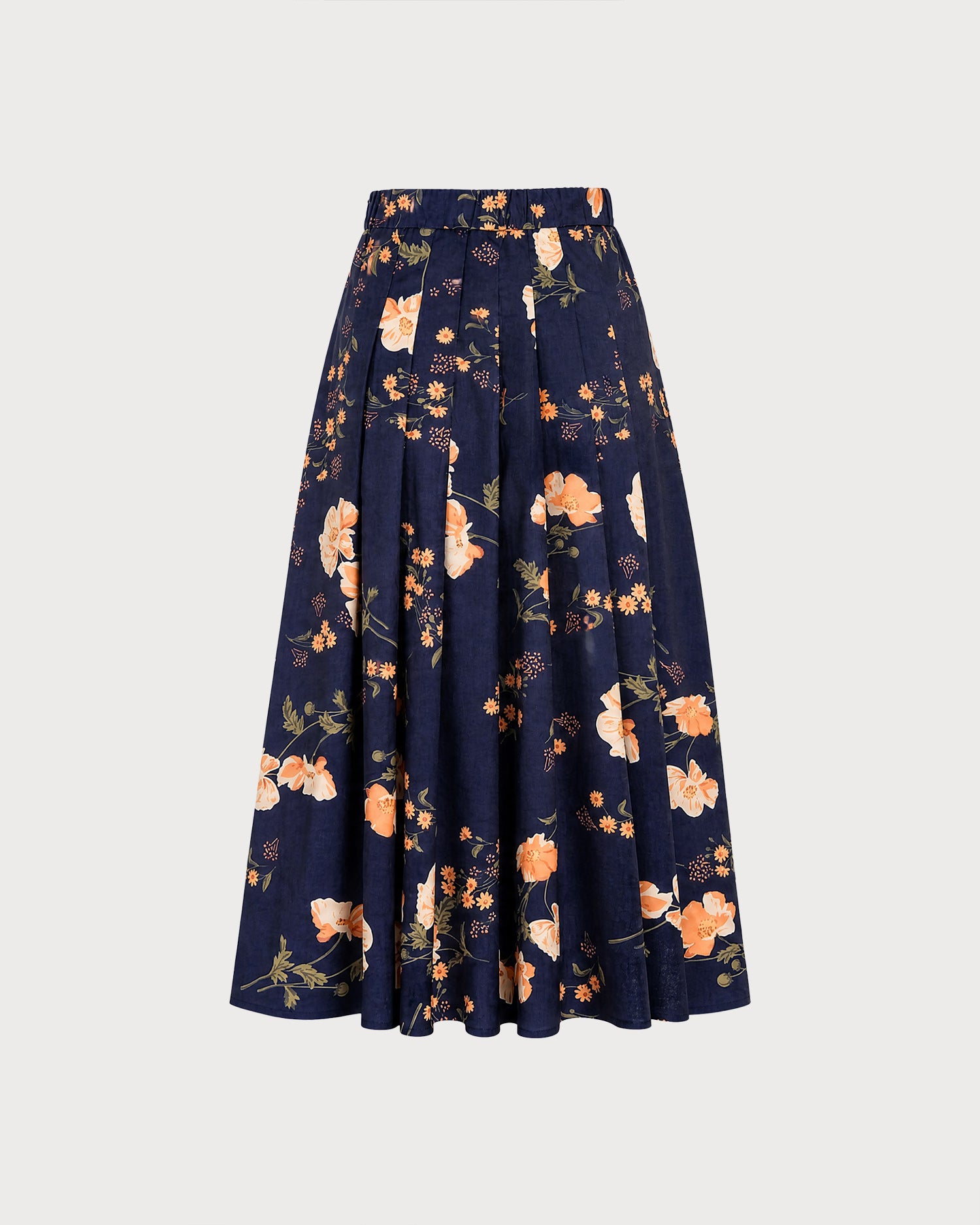 Women's Woven Polyester Skirt - RIHOAS