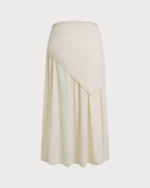 Women's Woven Polyester Skirt Bottoms - RIHOAS