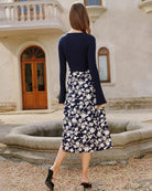 Women's Woven Polyester Skirt Bottoms - RIHOAS