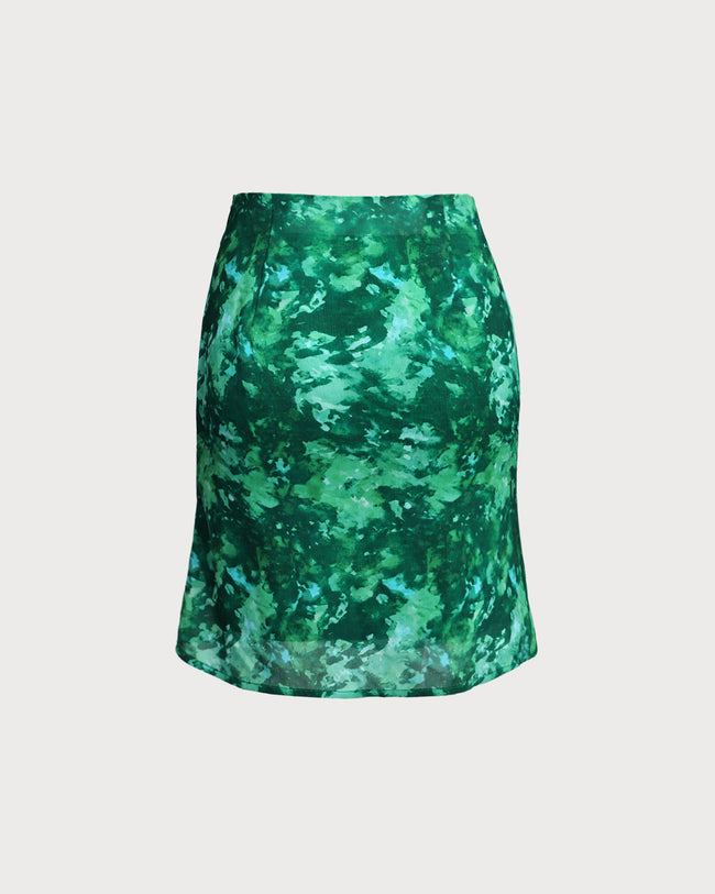 Women's Woven Polyester Skirt Bottoms - RIHOAS