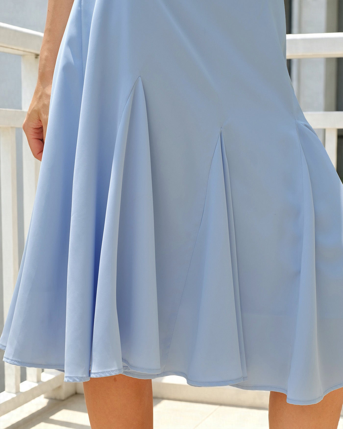 Women's Woven Polyester Skirt Bottoms - RIHOAS