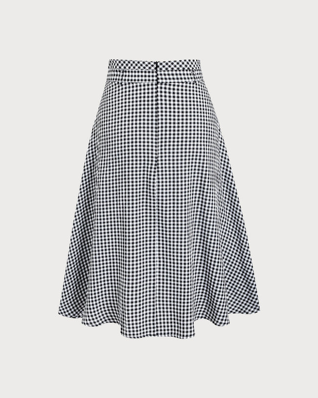 Women's Woven Polyester Skirt Bottoms - RIHOAS