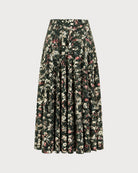 Women's Woven Polyester Skirt - RIHOAS