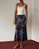 Women's Woven Polyester Skirt Bottoms - RIHOAS