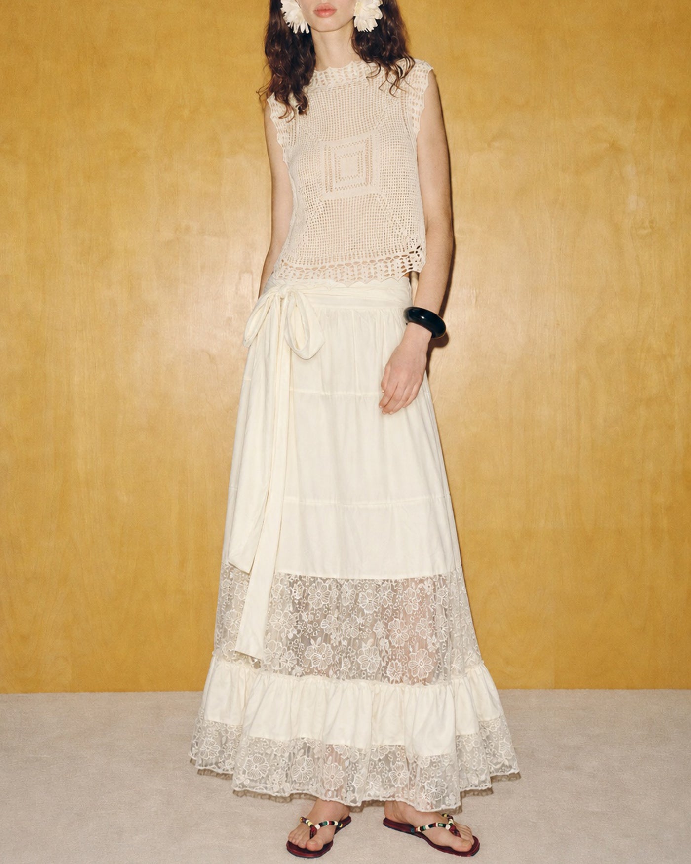 Women's Woven Polyester Skirt Bottoms - RIHOAS