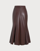 Women's Woven Polyester Skirt - RIHOAS - 03