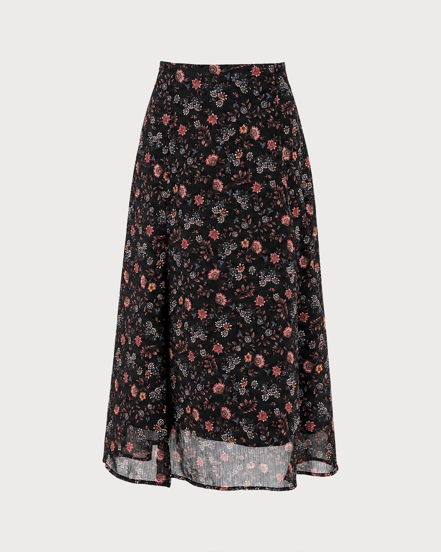 Women's Woven Polyester Skirt - RIHOAS