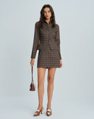 Women's Woven Polyester Skirts Bottoms - RIHOAS