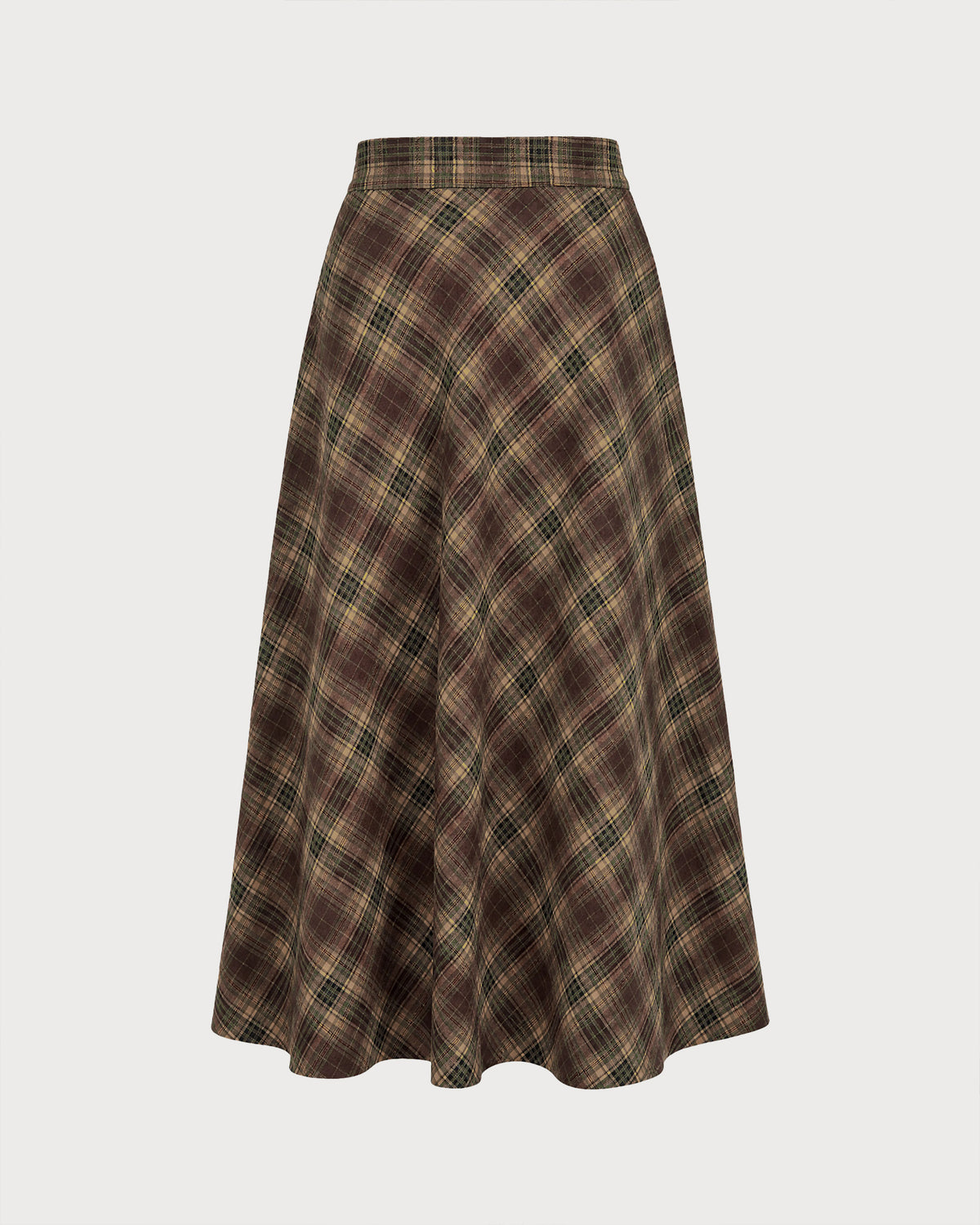 Women's Woven Polyester Skirts - RIHOAS
