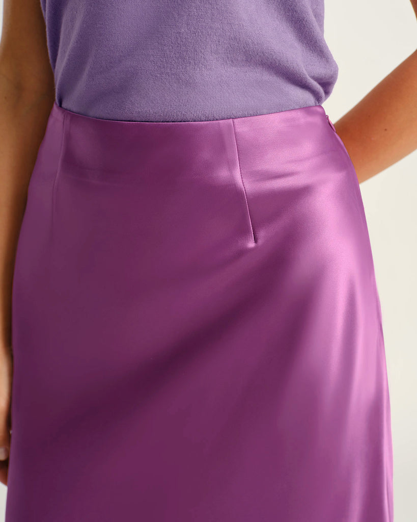 Women's Woven Polyester Skirts Bottoms - RIHOAS
