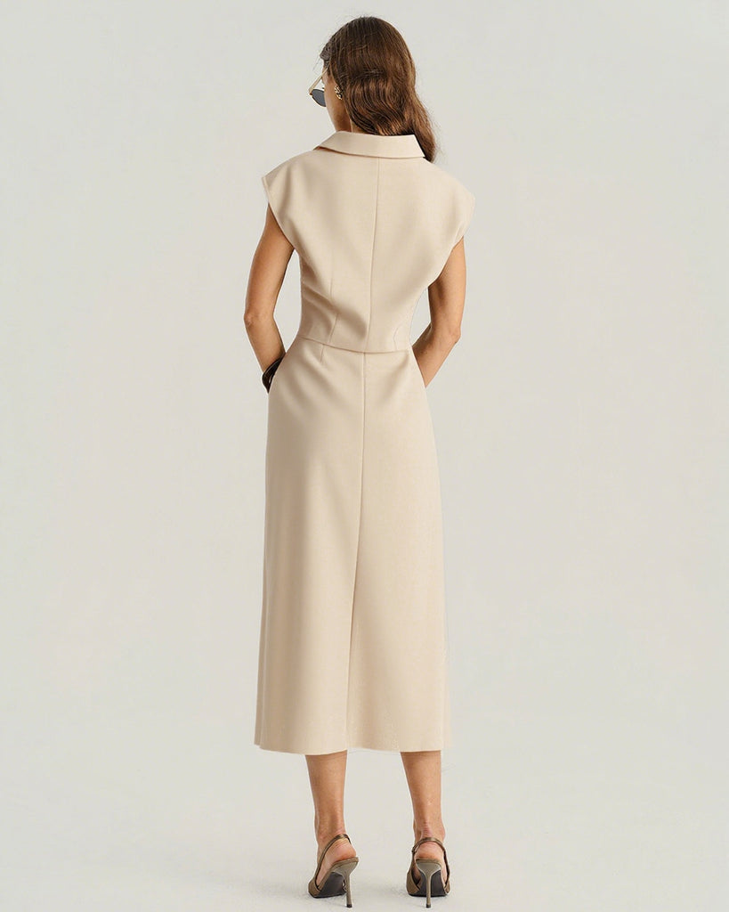 Women's Woven Polyester Skirts Bottoms - RIHOAS