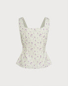 Women's Woven Polyester Tank Tops Tops - RIHOAS