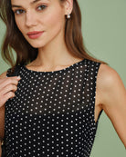 Women's Woven Polyester Tank Tops Tops - RIHOAS