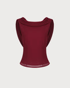 Women's Woven Polyester Tank Tops Tops - RIHOAS