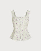 Women's Woven Polyester Tank Tops Tops - RIHOAS