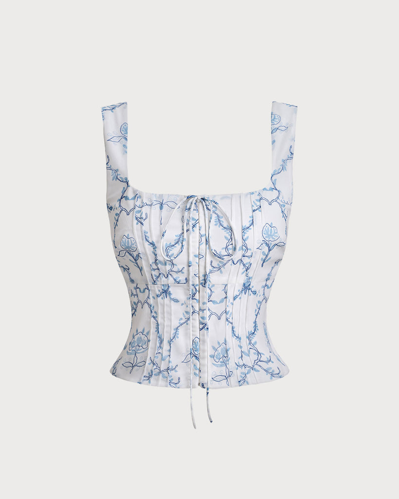 Women's Woven Polyester Tank Tops White Tops - RIHOAS