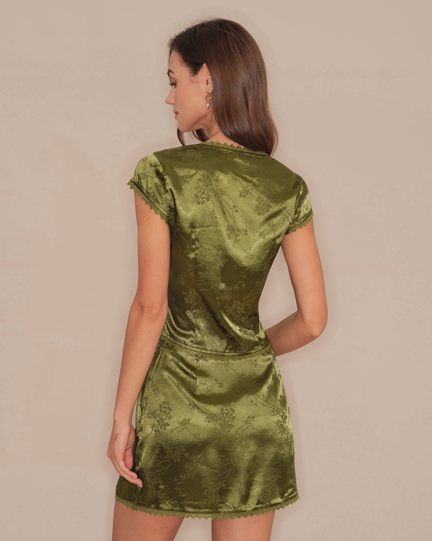 Women's Woven Polyester Tees Tops - RIHOAS