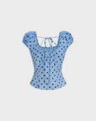 Women's Woven Polyester Tees Tops - RIHOAS