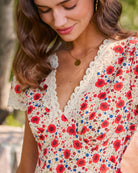 Women's Woven Polyester Tees Tops - RIHOAS