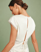 Women's Woven Polyester Tees Tops - RIHOAS