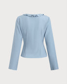 Women's Woven Polyester Tees Tops - RIHOAS