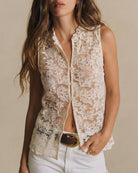Women's Woven Polyester Top Apricot Tops - RIHOAS