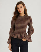 Women's Woven Polyester Top Red - RIHOAS