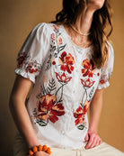 Women's Woven Polyester Top Tops - RIHOAS