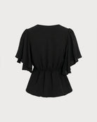 Women's Woven Polyester Top Tops - RIHOAS
