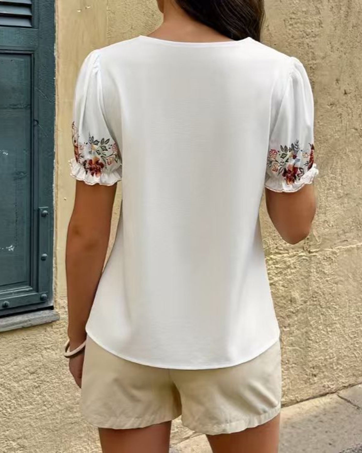 Women's Woven Polyester Top Tops - RIHOAS