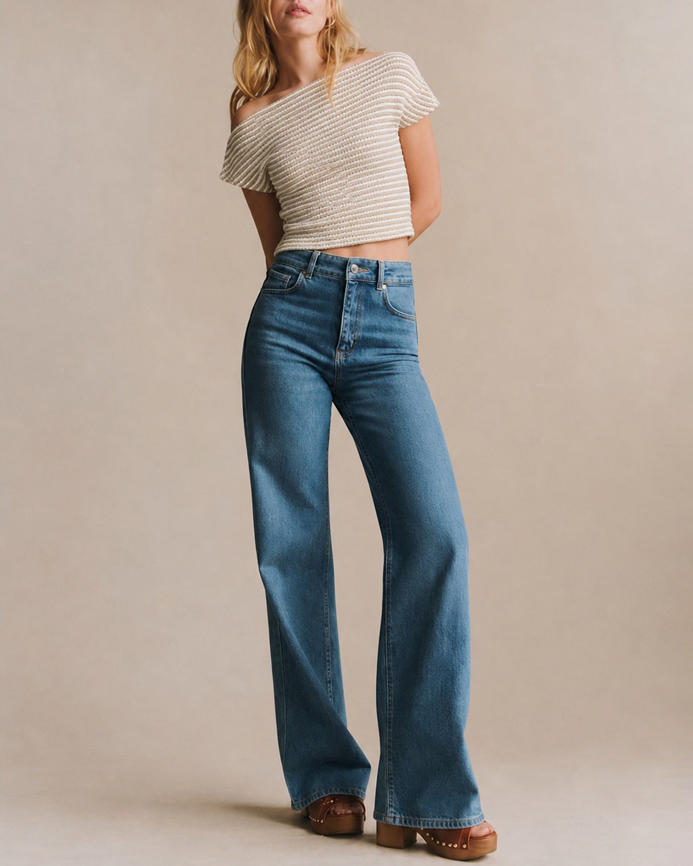 Women's Woven Polyester Top Tops - RIHOAS