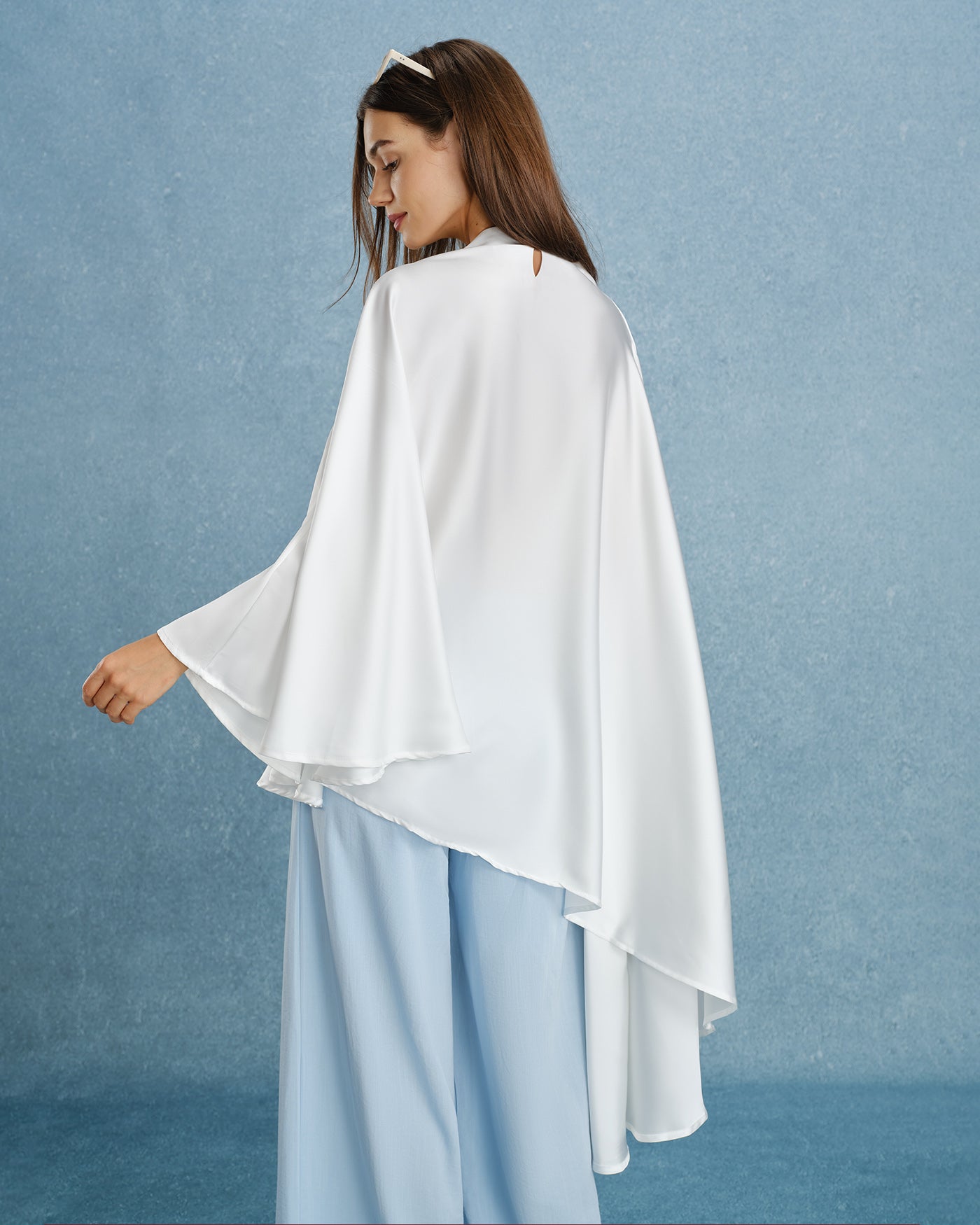 Women’s Woven Polyester Top Tops - RIHOAS