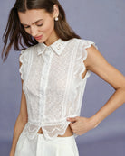 Women's Woven Polyester Top Tops - RIHOAS