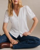 Women's Woven Polyester Top Tops - RIHOAS