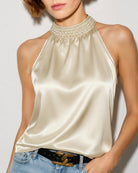 Women's Woven Polyester Top Tops - RIHOAS