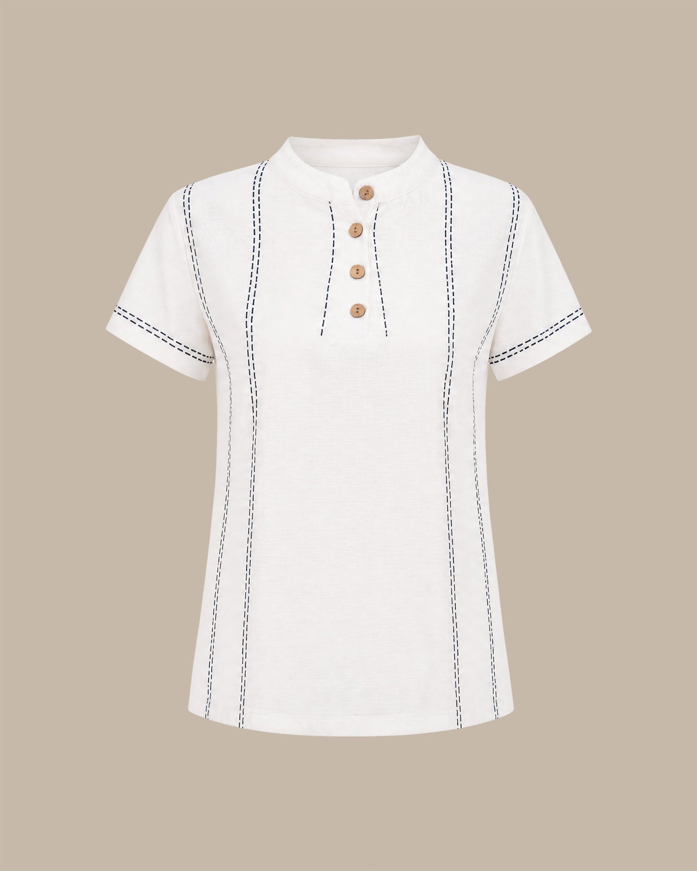 Women's Woven Polyester Top Tops - RIHOAS