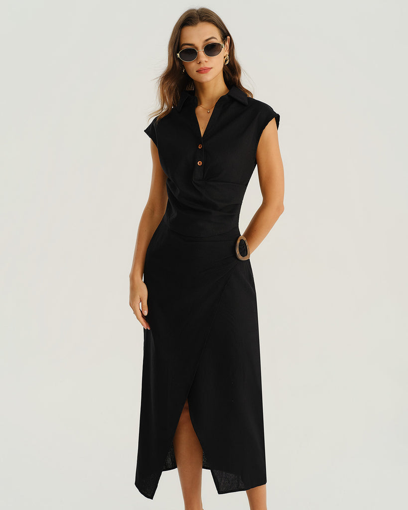 Women's Woven Polyester Top Tops - RIHOAS