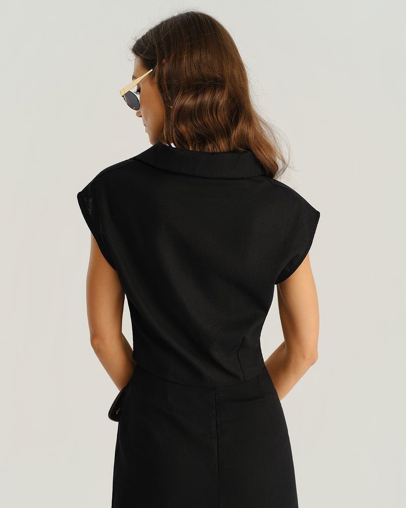 Women's Woven Polyester Top Tops - RIHOAS