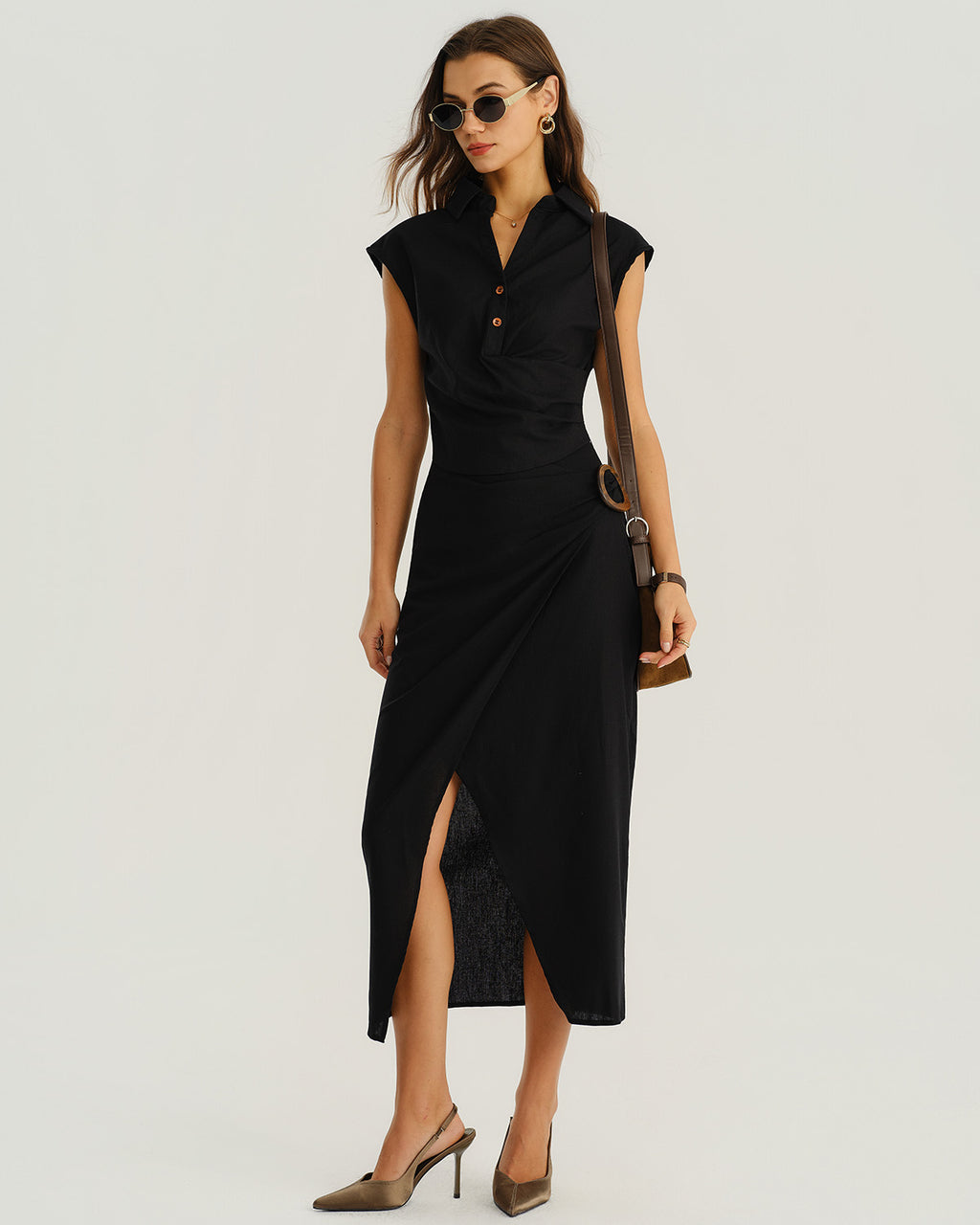 Women's Woven Polyester Top Tops - RIHOAS