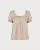 Women's Woven Polyester Top Tops - RIHOAS