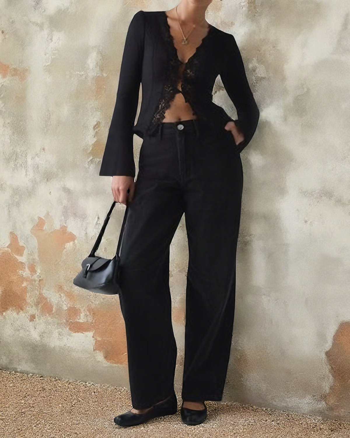 Women's Woven Polyester Top Tops - RIHOAS