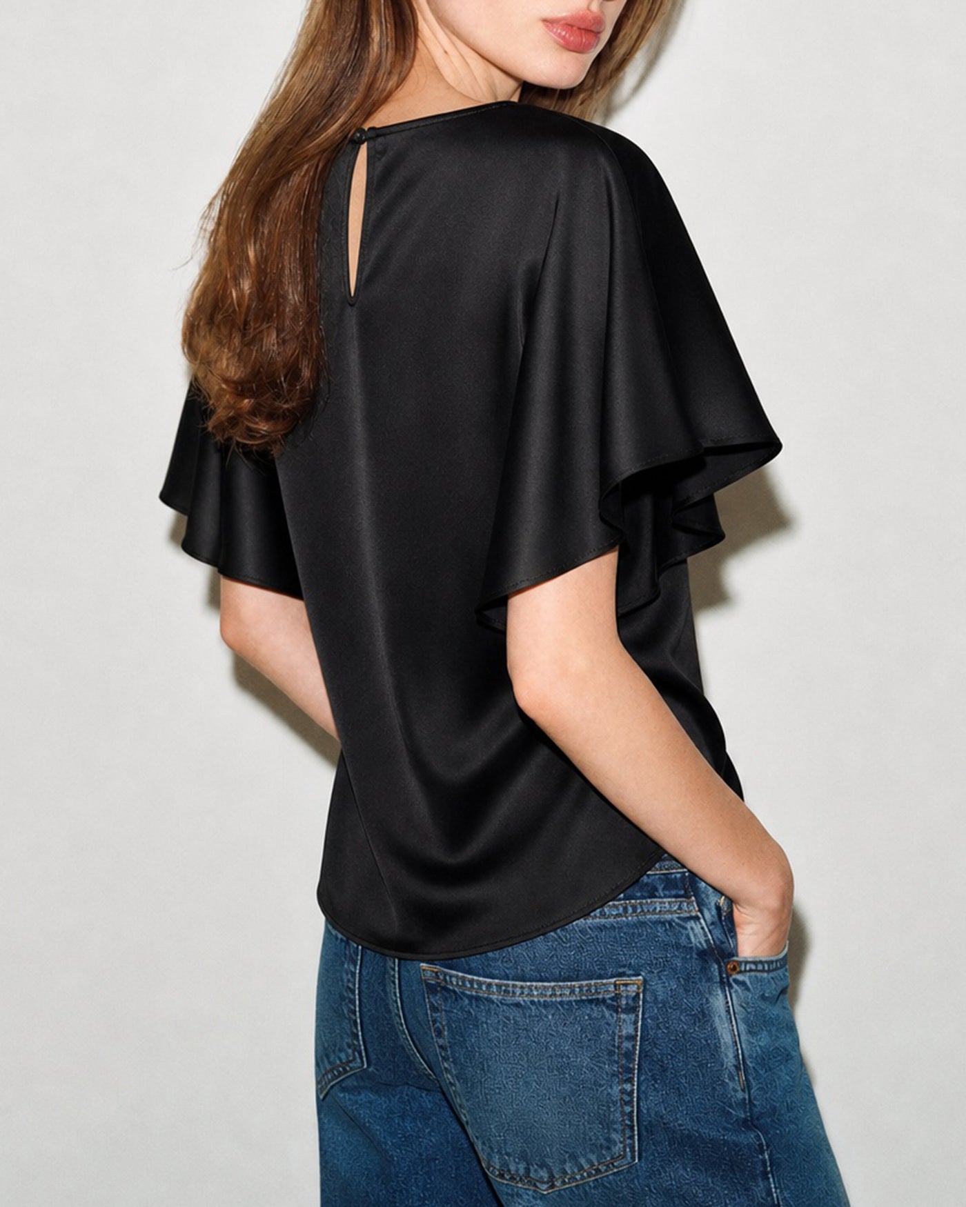 Women's Woven Polyester Top Tops - RIHOAS