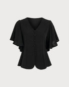 Women's Woven Polyester Top Tops - RIHOAS