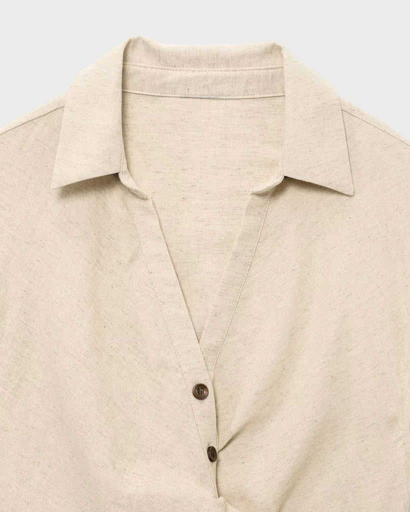 Women's Woven Polyester Top Tops - RIHOAS