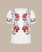Women's Woven Polyester Top Tops - RIHOAS