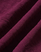 Wine Red V Neck Butterfly Sleeve Tee 04