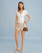 Women's Woven Polyester Tops Tops - RIHOAS
