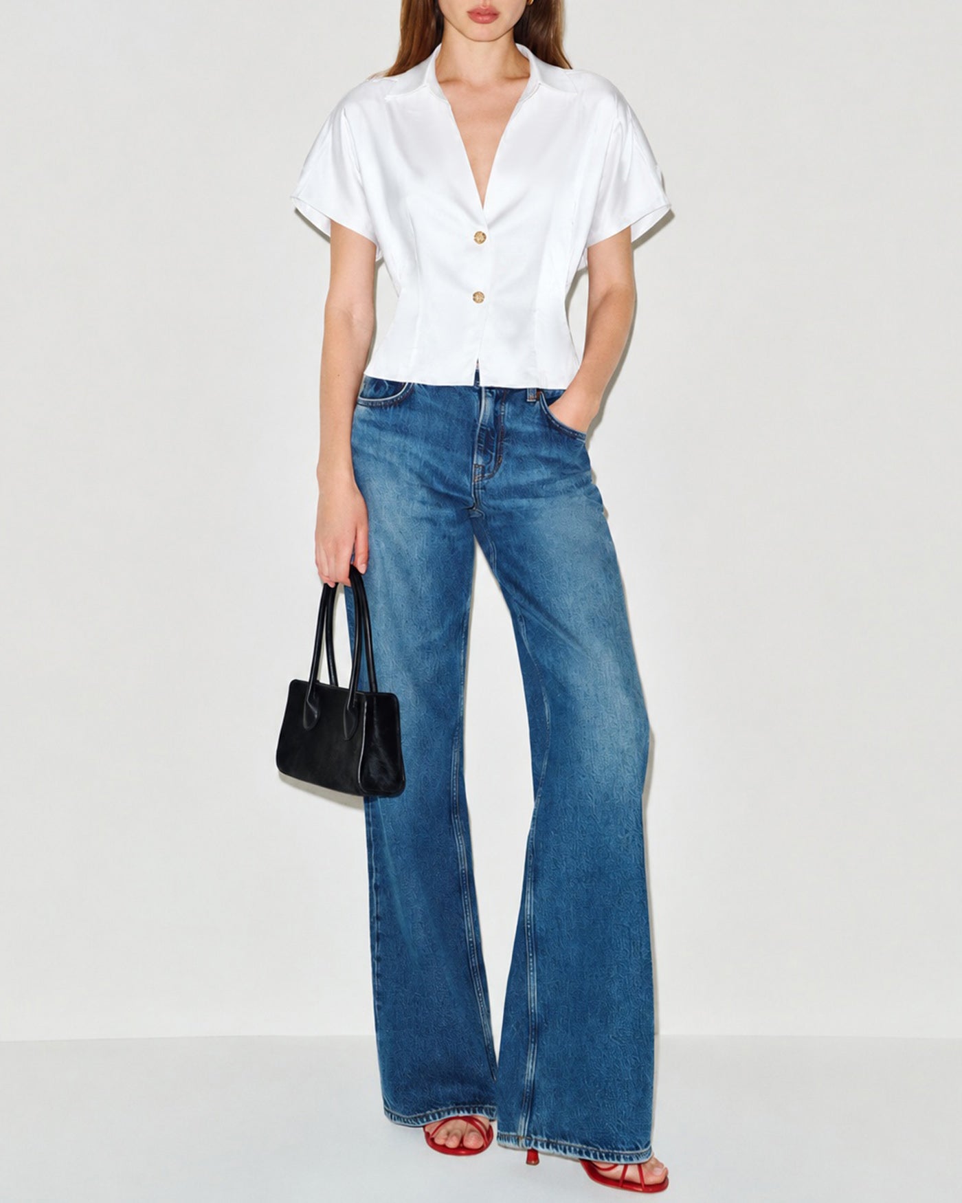 Women's Woven Polyester Tops Tops - RIHOAS