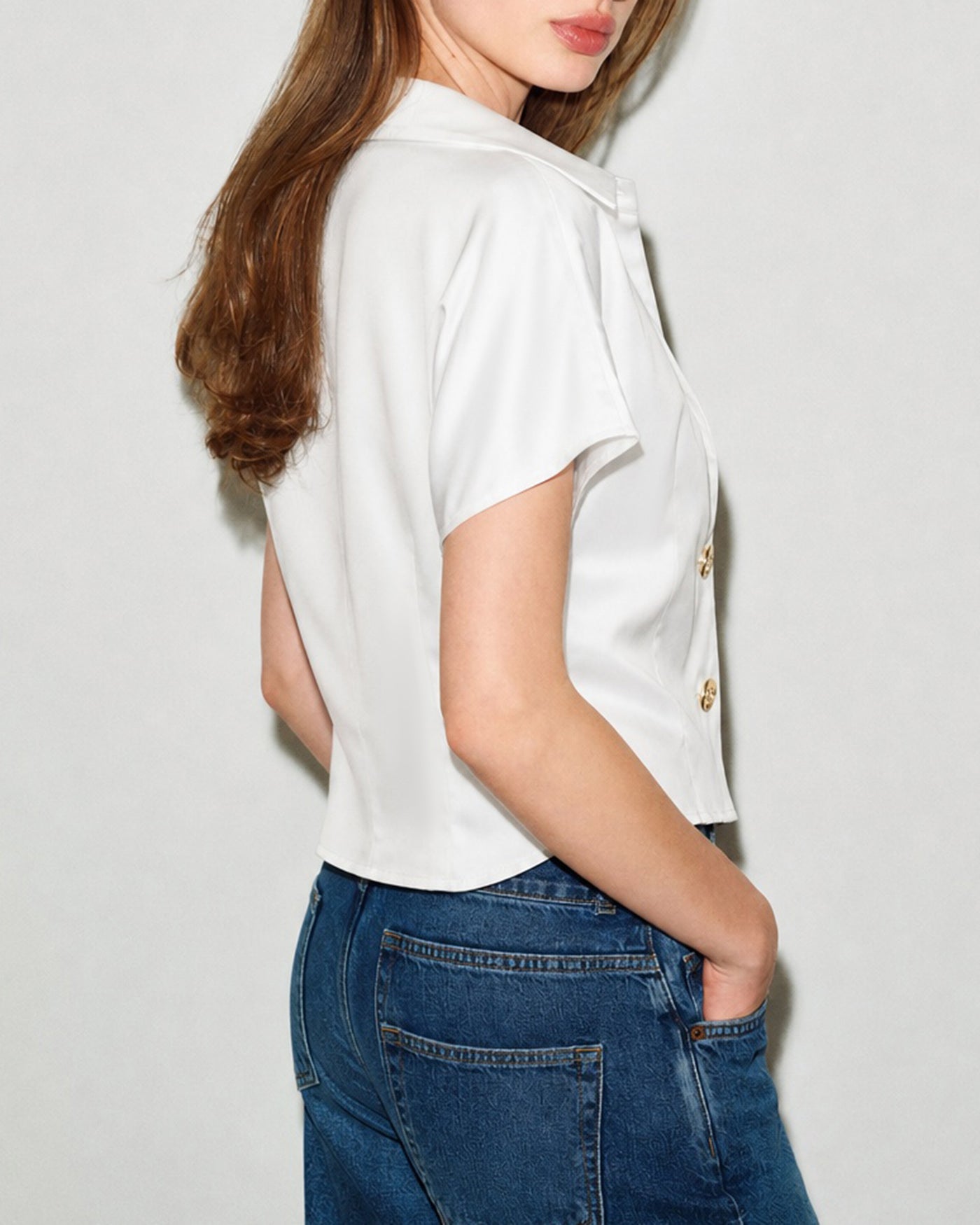 Women's Woven Polyester Tops Tops - RIHOAS